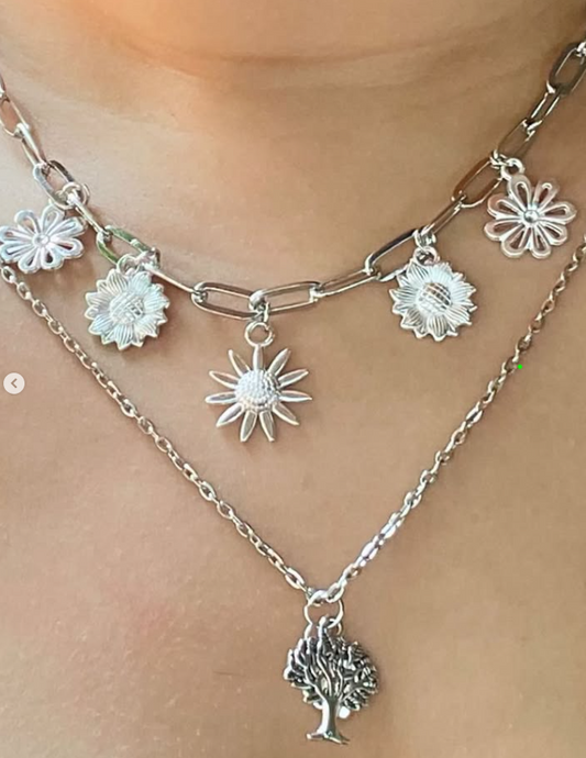 Flower Handmade Necklace